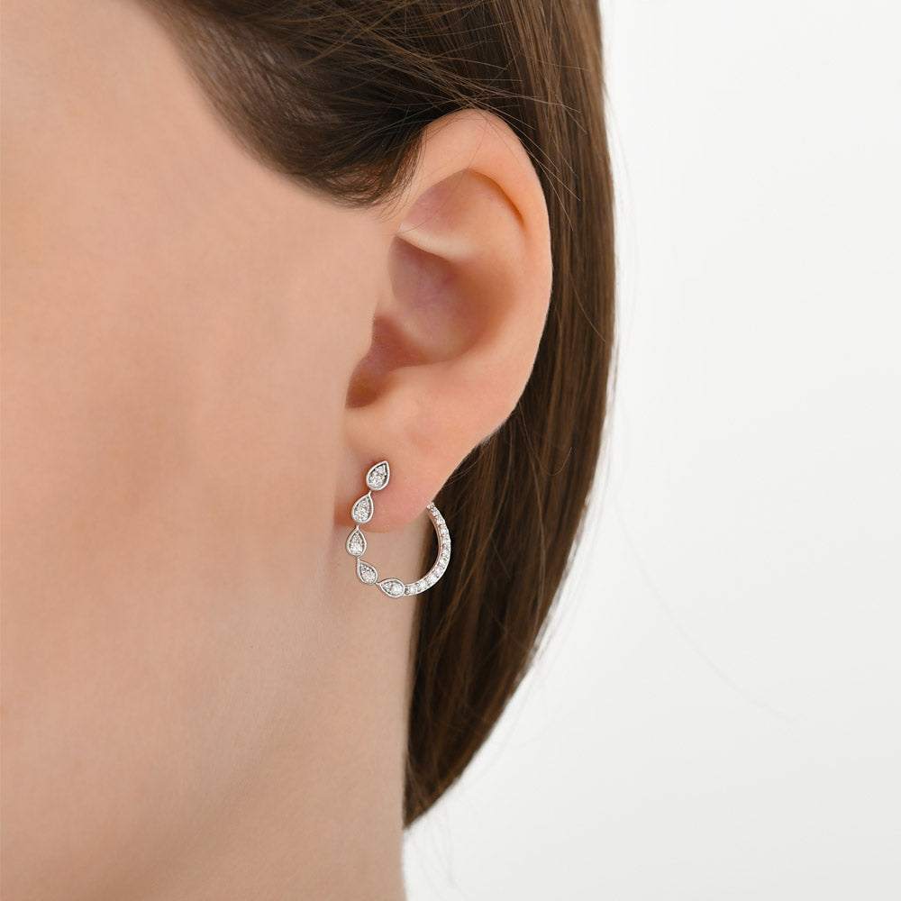 0.37 ct. Design Diamant Ohrringe