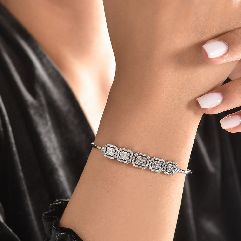 1.18 ct. Baguette Diamantarmband