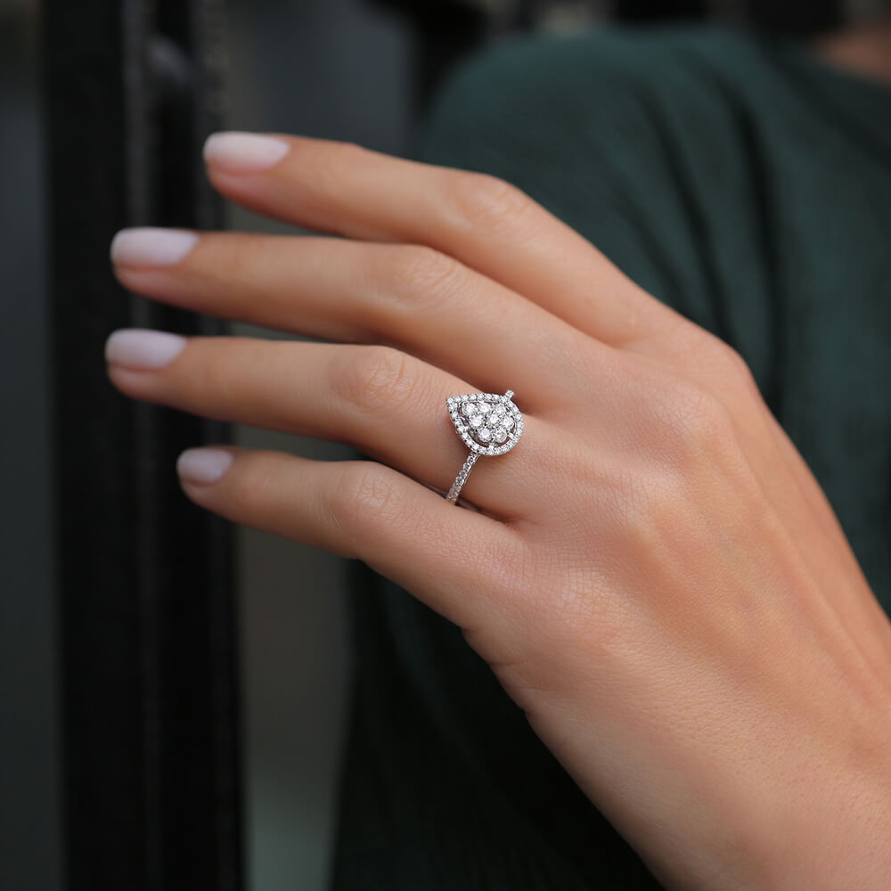 0.76 ct. Design Diamond Ring