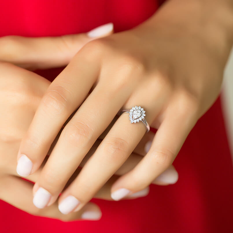0.40 ct. Design Diamantring