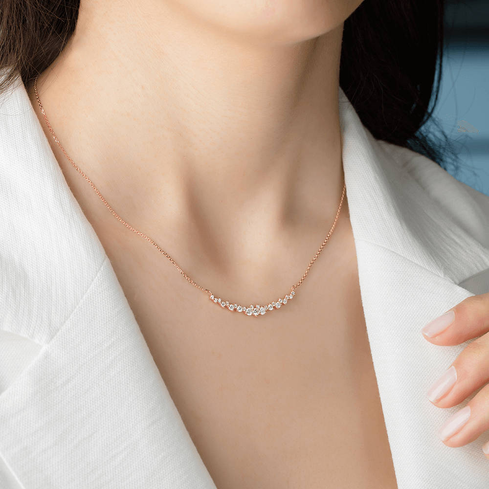 0.63 ct. Design Diamant Halskette