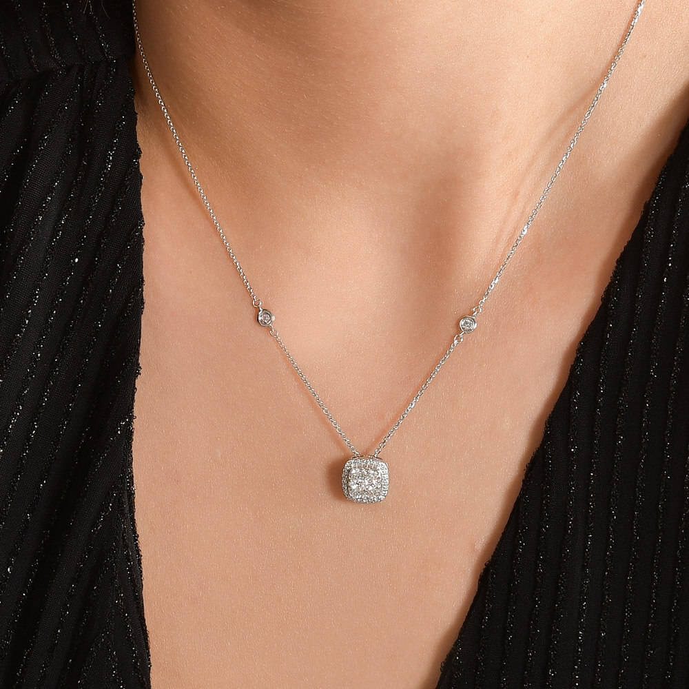 0.54 ct. Design Diamant Halskette