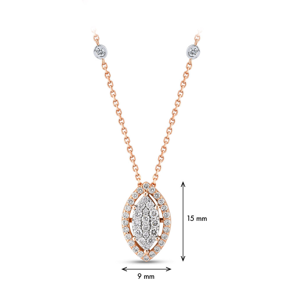 0.45 ct. Design Diamond Necklace