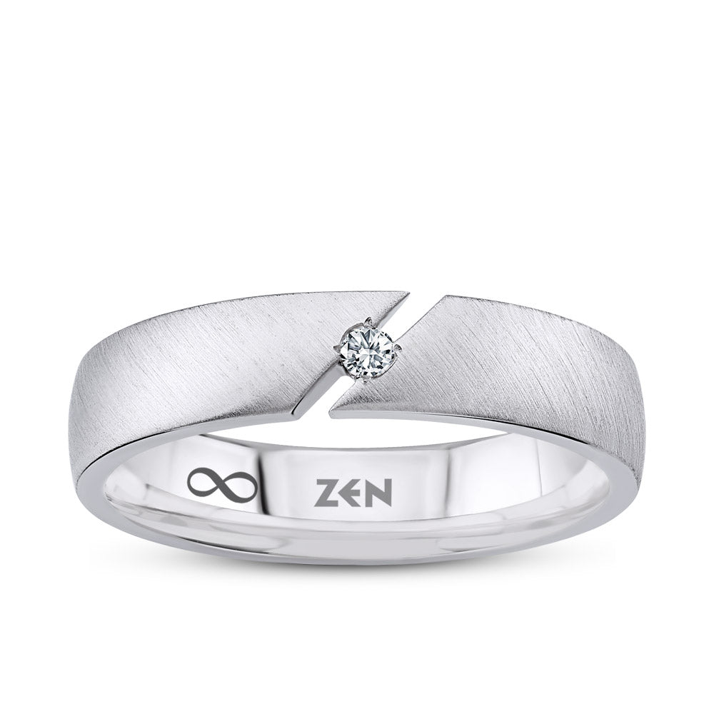 Moderner Ehering Damen