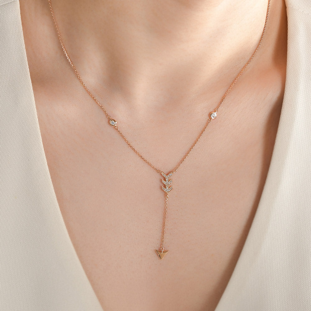 0.13 ct. Design Diamant Halskette