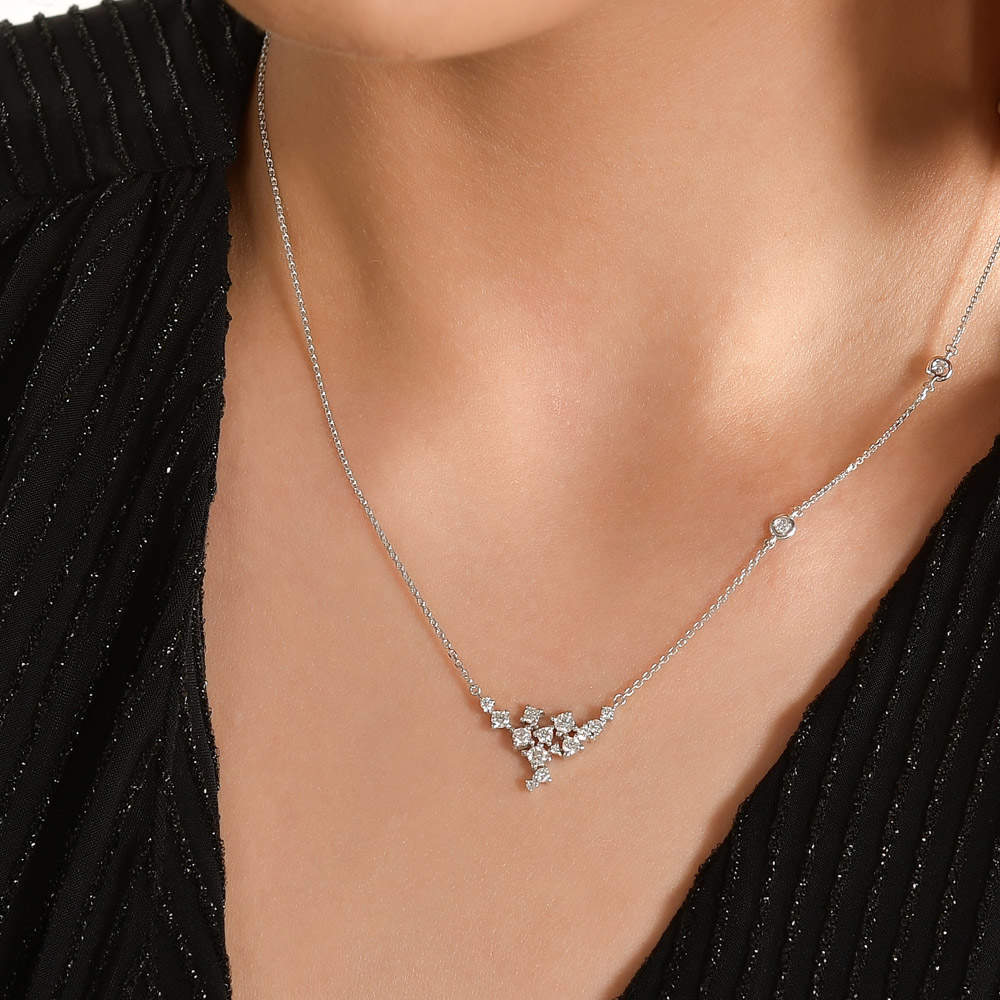 0.59 ct. Design Diamant Halskette