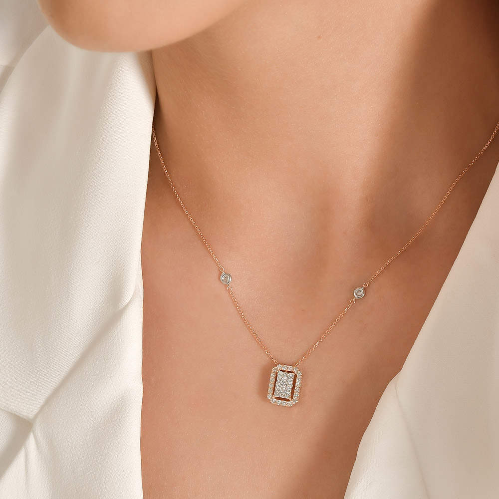 0.60 ct. Design Diamond Necklace