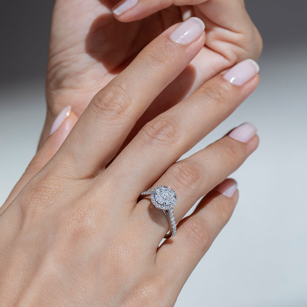 1.05 ct. Design Diamantring