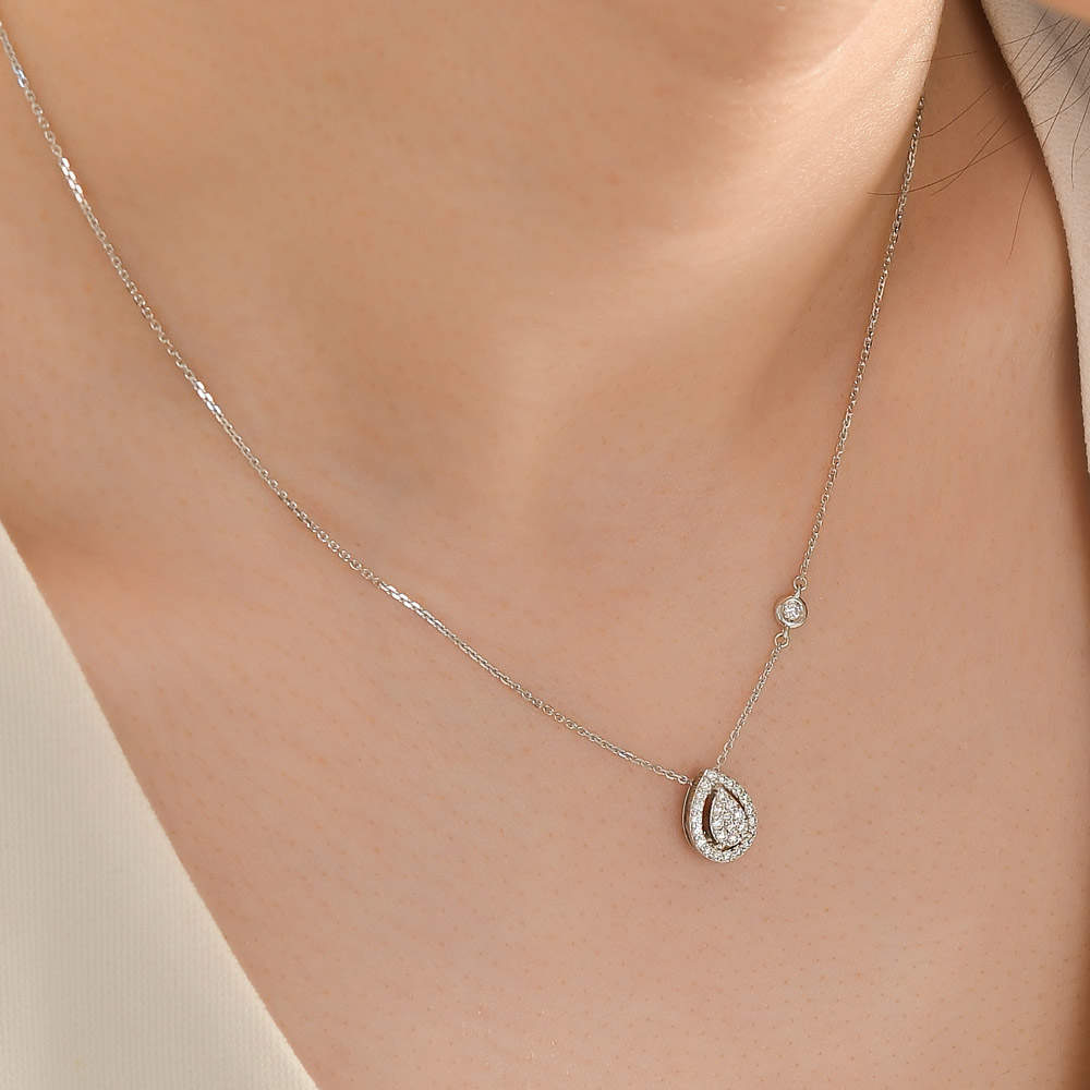 0.29 ct. Design Diamant Halskette