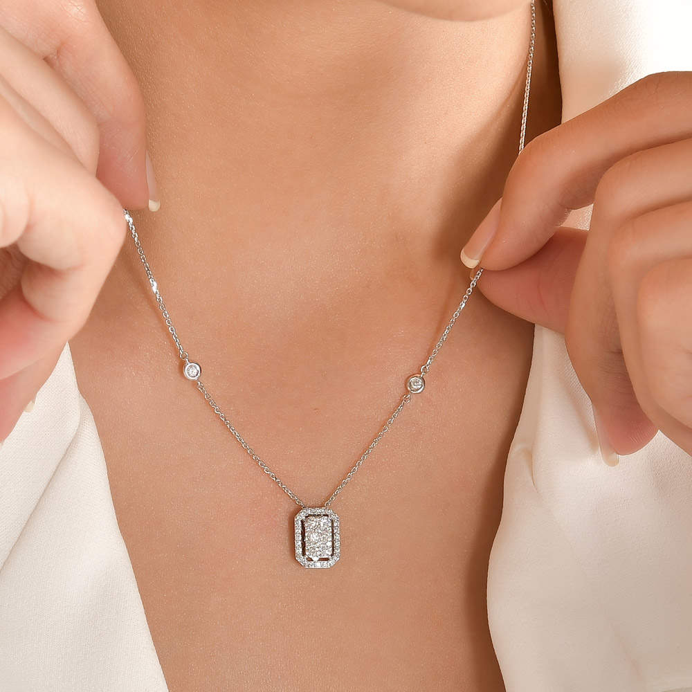 0.47 ct. Design Diamond Necklace