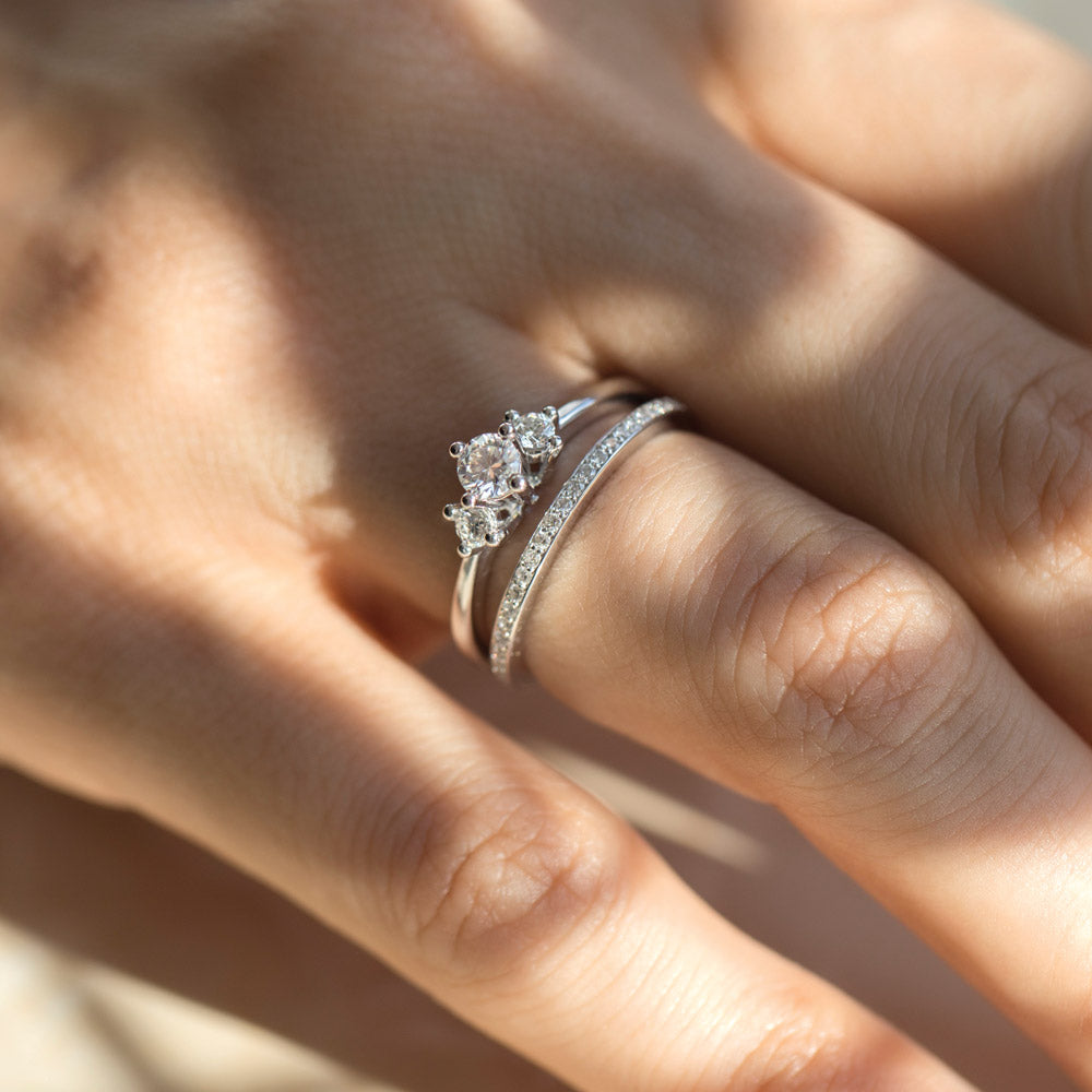 0.54 ct. Duett Diamantring