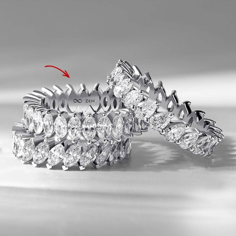 2.70 ct. Eternity Diamond Ring