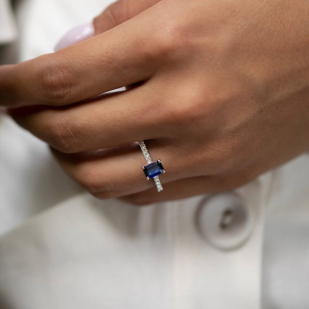 1.25 ct. Saphir Ring