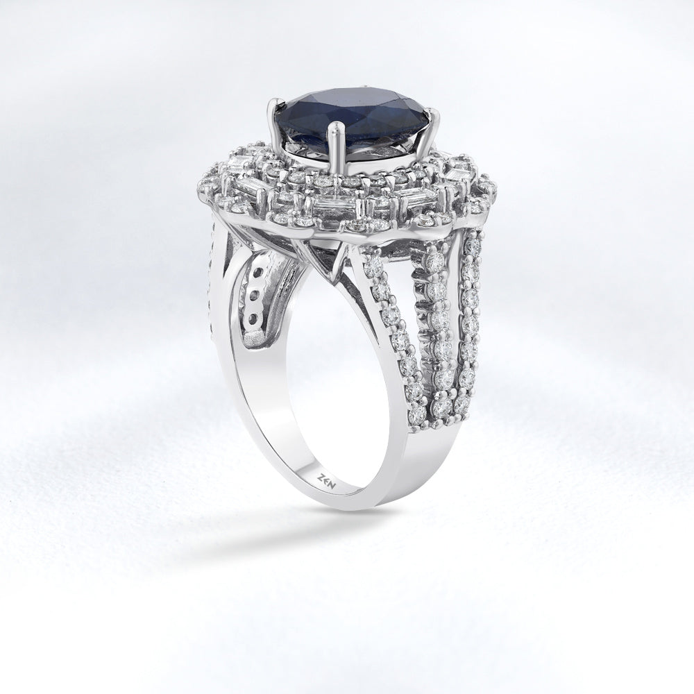 3.15 ct. Saphir Ring
