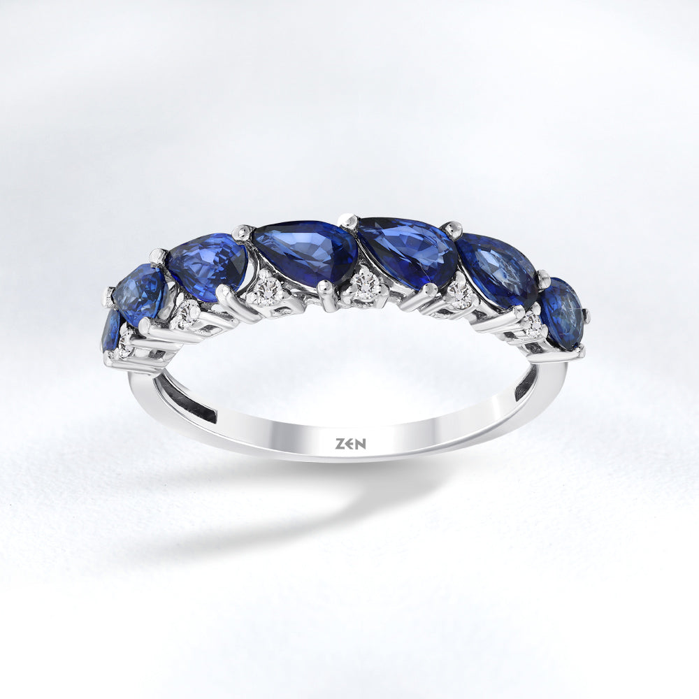 1.35 ct. Saphir Ring