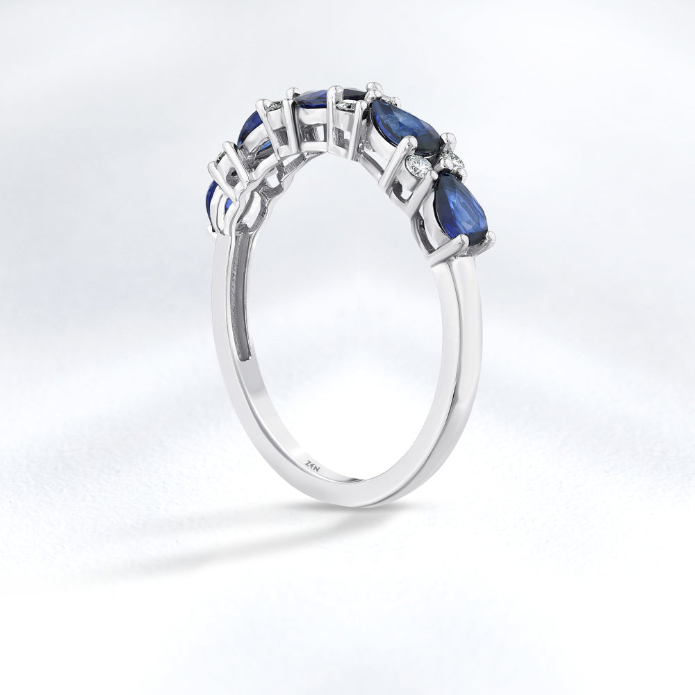 1.35 ct. Saphir Ring