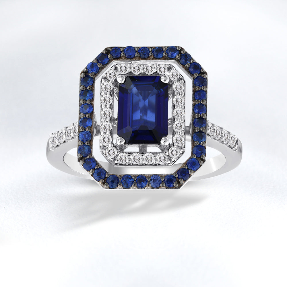 1.48 ct. Saphir Ring