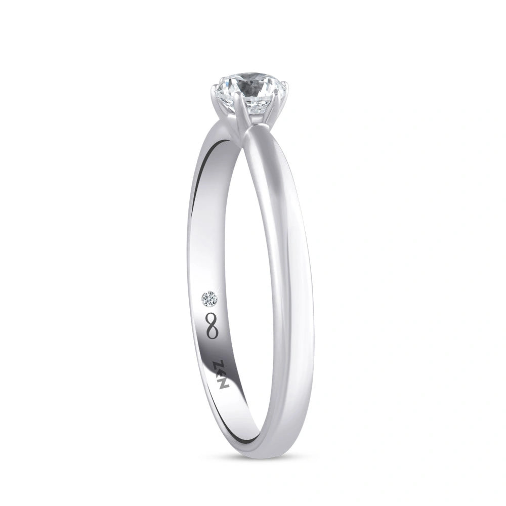 0.31 ct. Solitär Diamant Verlobungsring