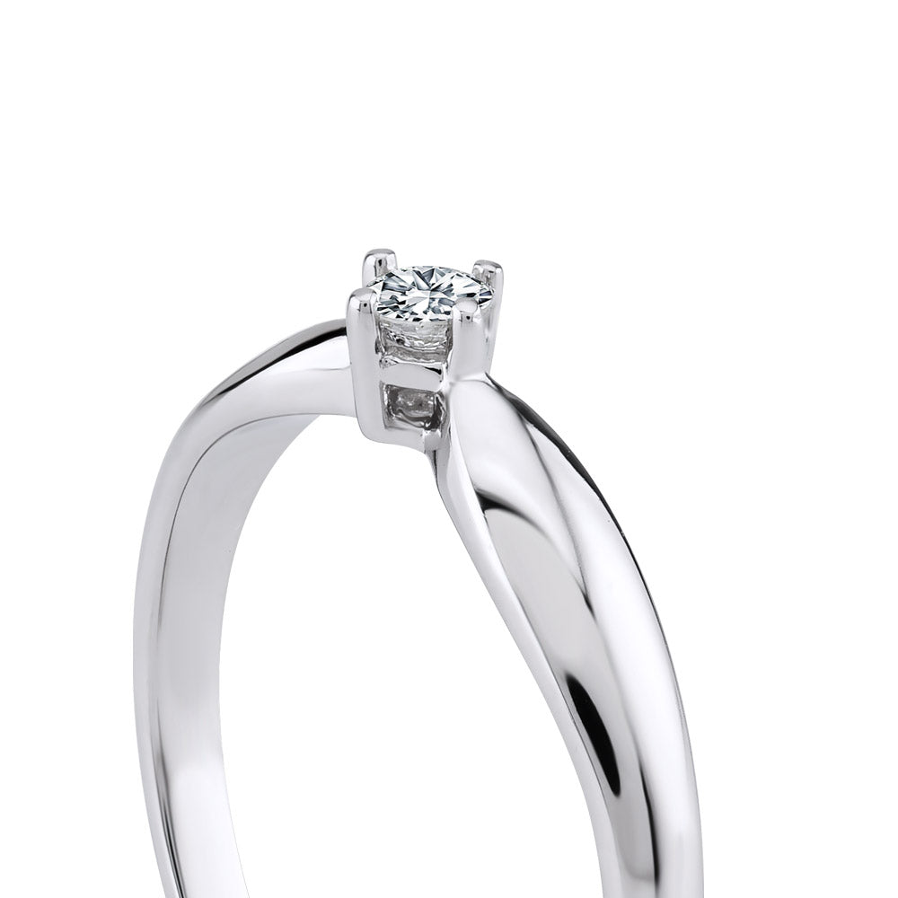 0.20 ct. Solitär Diamant Verlobungsring