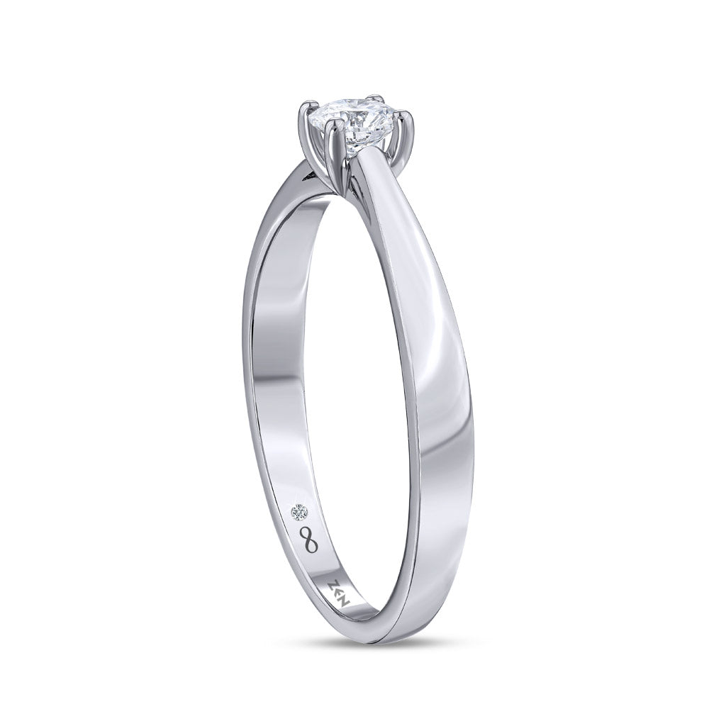 0.20 ct. Solitaire Diamond Engagement Ring