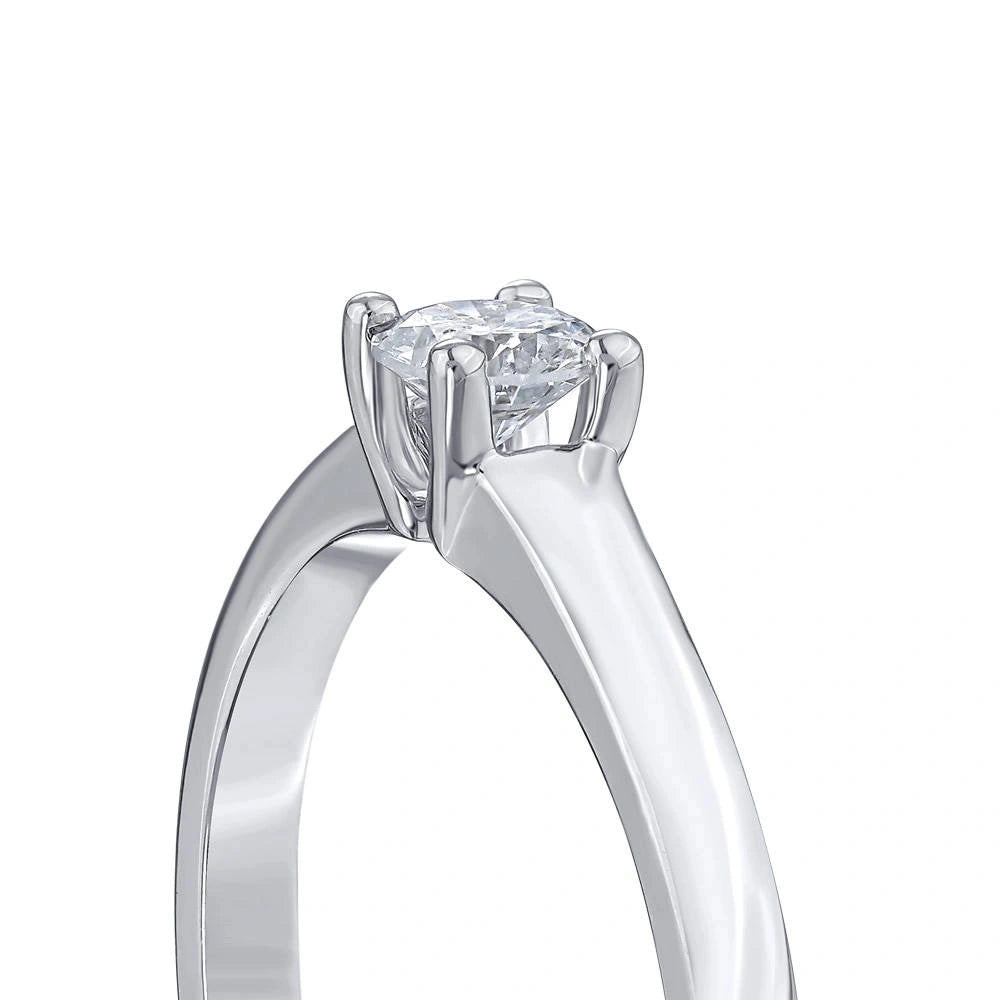 0.31 ct. Solitaire Diamond Engagement Ring