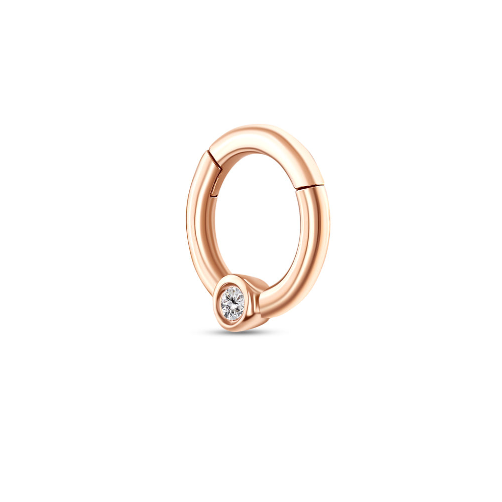 0.01 ct. Tragus Piercing
