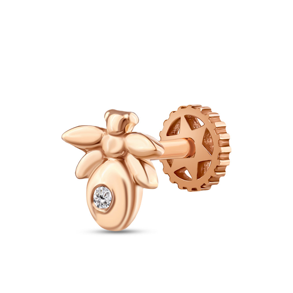 0.01 ct. Tragus Piercing