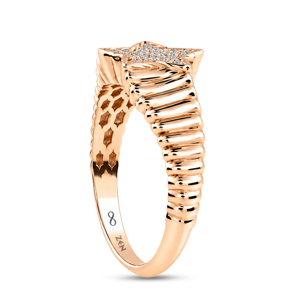 0.08 ct. Brillant Diamantring