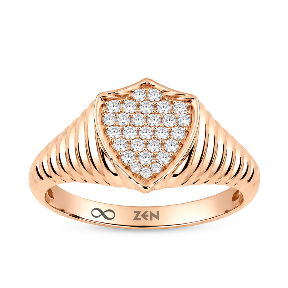 0.12 ct. Brillant Diamantring