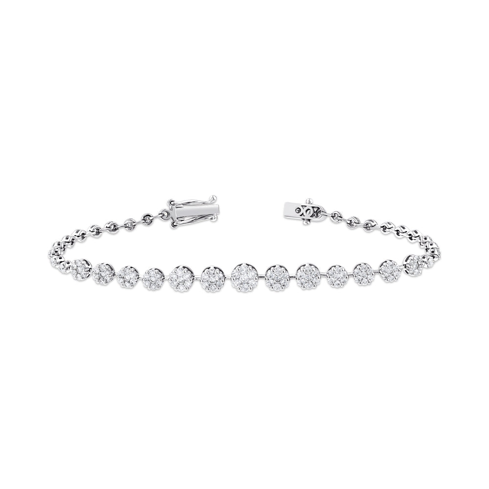 2.34 ct. Design Diamantarmband