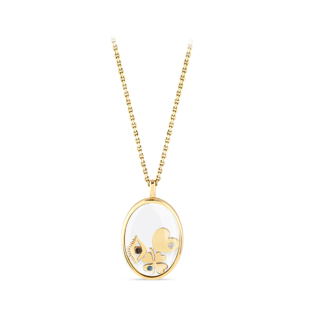 0.03 ct. Design Diamant Halskette