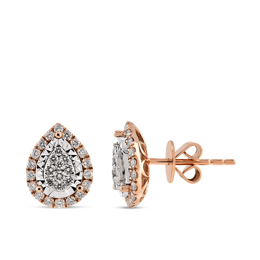 0.40 ct. Design Diamant Ohrstecker