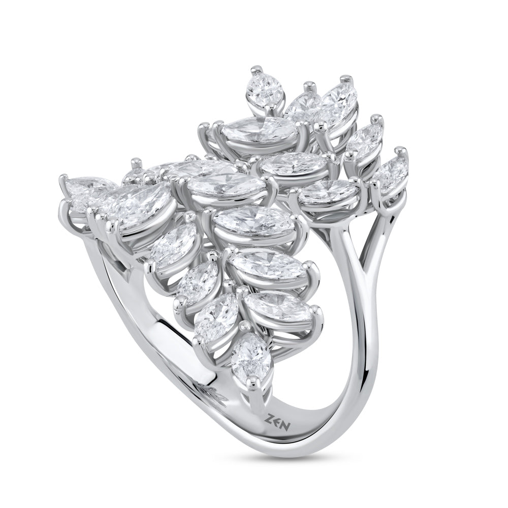 3.28 ct. Marquise Diamantring