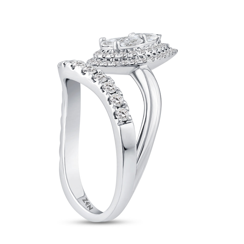 0.96 ct. Design Diamantring