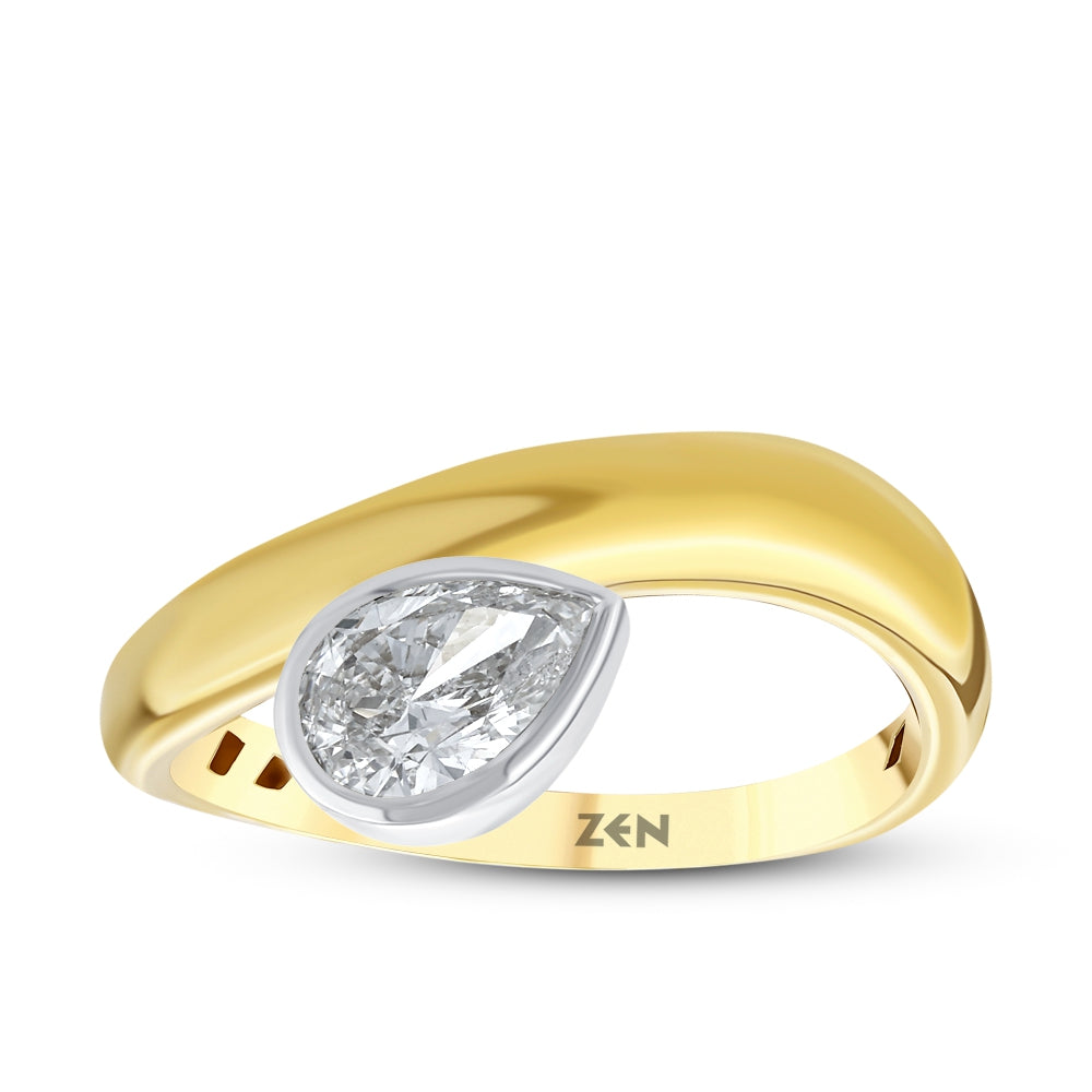0.70 ct. Solitär Diamant Verlobungsring