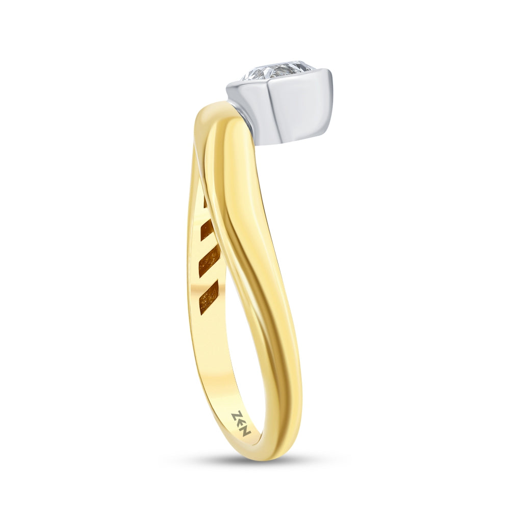 0.70 ct. Solitär Diamant Verlobungsring