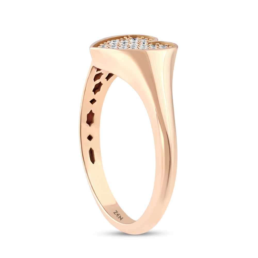 0.13 ct. Brillant Diamantring