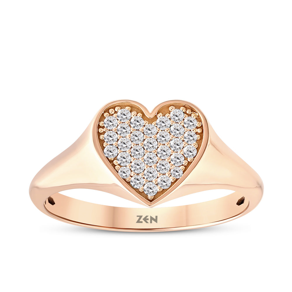 0.13 ct. Brillant Diamantring