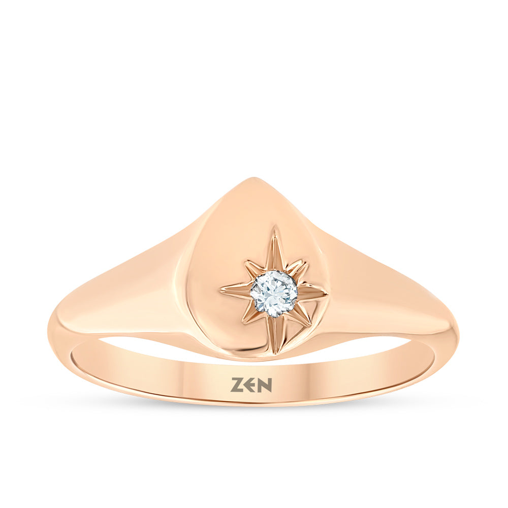 0.03 ct. Brillant Diamantring