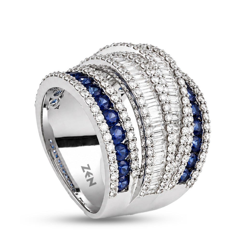 4.95 ct. Saphir Ring