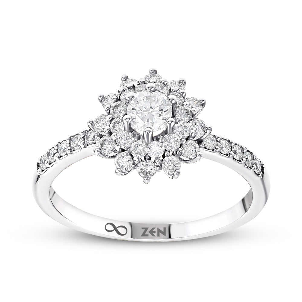 0.67 ct. Design Diamantring