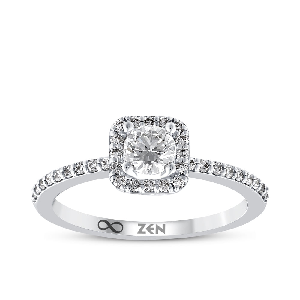0.50 ct. Moderner Diamant Verlobungsring