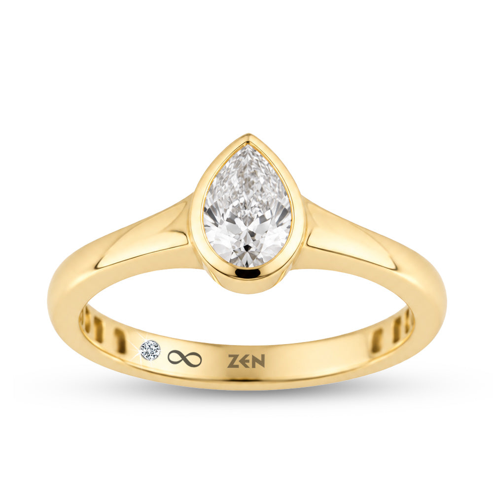 0.50 ct. Solitär Diamant Verlobungsring