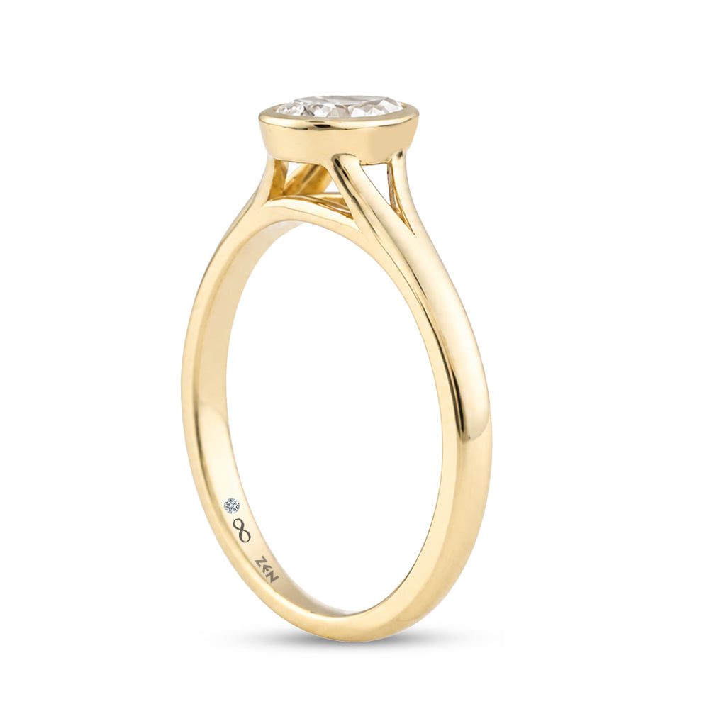 0.50 ct. Solitär Diamant Verlobungsring