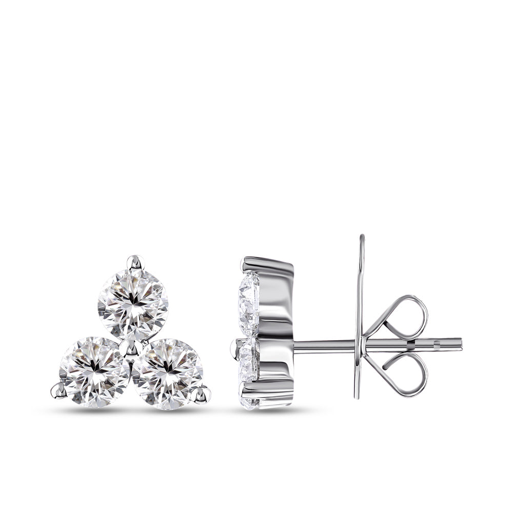 2.00 ct. Design Diamant Ohrringe