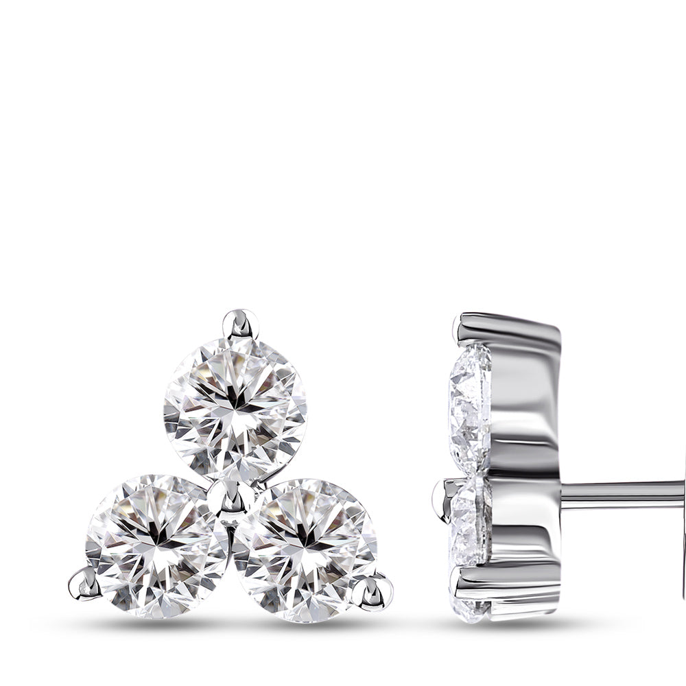2.00 ct. Design Diamant Ohrringe