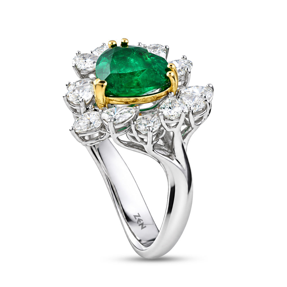5.34 ct. Design Diamantring